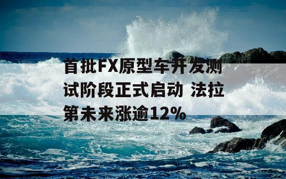 首批FX原型车开发测试阶段正式启动 法拉第未来涨逾12%